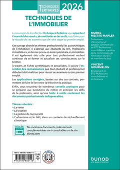 Techniques de l'immobilier 2026