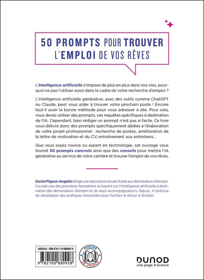 50 prompts pour trouver l'emploi de vos rêves