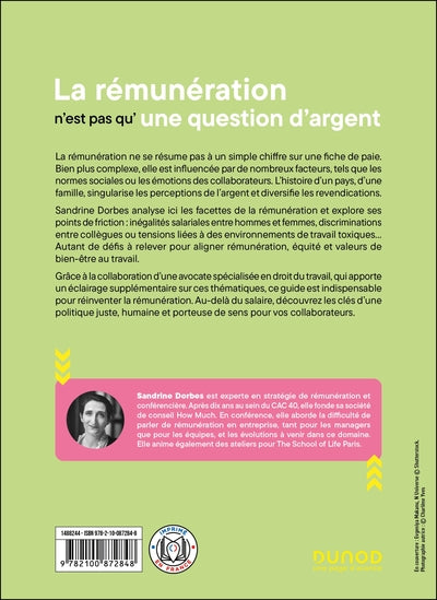 La rémunération n'est pas qu'une question d'argent