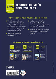 Les collectivités territoriales - 2026