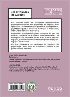 Les psychoses de l'adulte - 2é éd