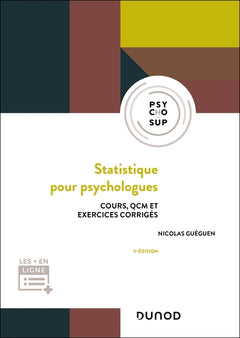 Statistique pour psychologues - 5e éd.