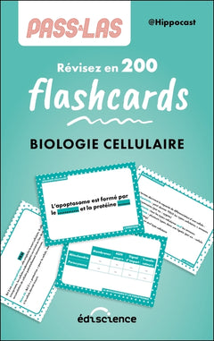 PASS & LAS Biologie cellulaire - Révisez en 200 flashcards !