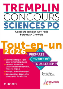 Tremplin Concours Sciences Po Tout-en-un 2026
