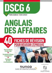 DSCG 6 Anglais des affaires - Fiches de révision: Réforme Expertise comptable