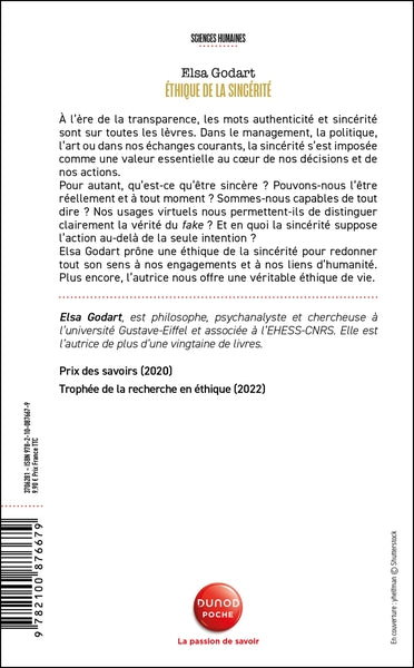 Ethique de la sincérité