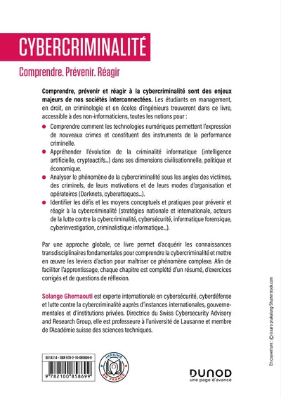 Cybercriminalité : Comprendre. Prévenir. Réagir
