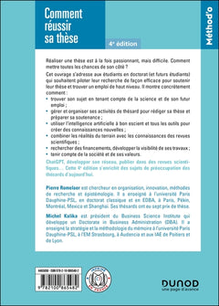 Comment réussir sa thèse - 4e éd.