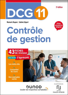 DCG 11 Contrôle de gestion - Fiches de révision - 3e éd.