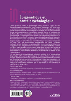 Epigénétique et santé psychologique