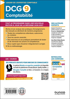 DCG 9 Comptabilité - Manuel - Réforme 2026-2027