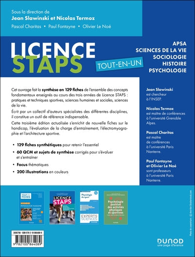 Licence STAPS Tout en un - 3e éd