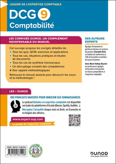 DCG 9 - Comptabilité - Corrigés