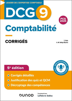 DCG 9 - Comptabilité - Corrigés