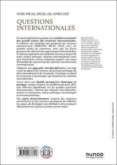 Questions internationales