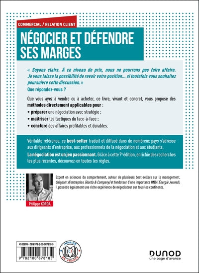 Négocier et défendre ses marges