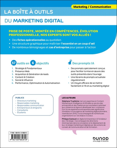 La boîte à outils du marketing digital