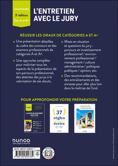 L'entretien avec le jury catégories A et A+ - 3e éd.