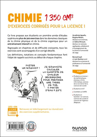 Chimie - 1350 cm3 d'exercices corrigés pour la Licence 1 - 2e éd.