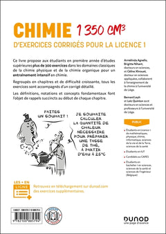 Chimie - 1350 cm3 d'exercices corrigés pour la Licence 1 - 2e éd.