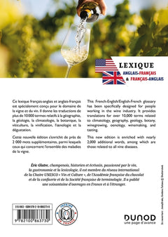 Maîtriser l'anglais de la vigne et du vin