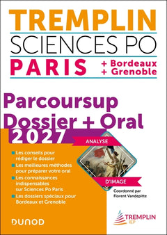 Tremplin Sciences Po Paris, Bordeaux, Grenoble 2027