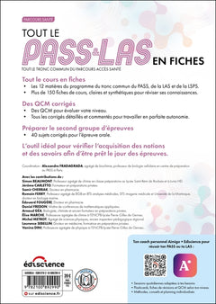 Tout le PASS & LAS en fiches 2026-2027