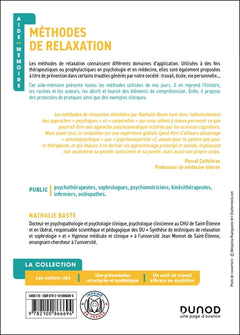 Aide-mémoire - Méthodes de relaxation