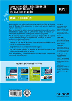 L'oral de Biologie et Biogéosciences au concours Agro-Véto