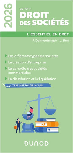 Le petit Droit des sociétés 2026