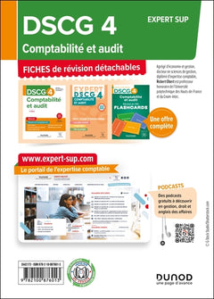 DSCG 4 - Comptabilité et audit - Fiches 2025-2026