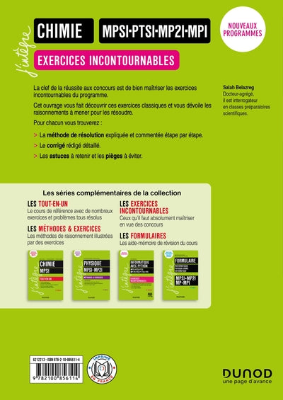 Chimie Exercices incontournables