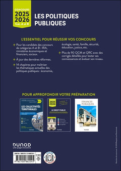 Les politiques publiques 2025-2026