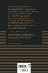La théorie de la relativité restreinte et générale-édition anniversaire