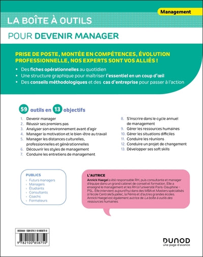 La boîte à outils pour devenir manager