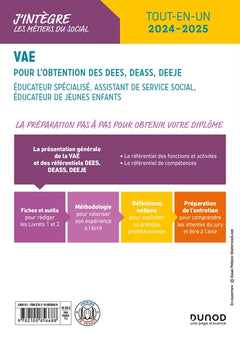 VAE pour l'obtention des DEES, DEASS, DEEJE 2024-2025