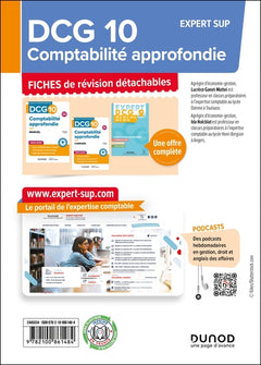 DCG 10 - Comptabilité approfondie - Fiches 2024-2025