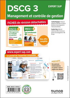 DSCG 3 Management et contrôle de gestion - Fiches 2025-2026
