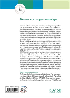 Burn-out et stress post-traumatique - 3e éd.
