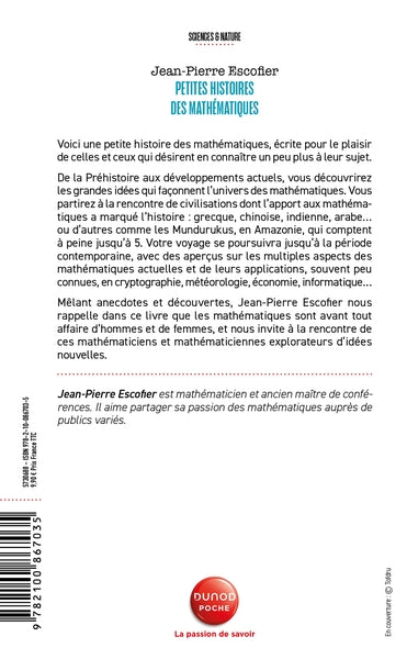 Petites histoires des mathématiques