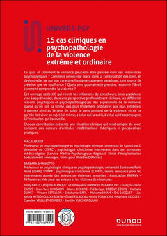 15 cas cliniques en psychopathologie de la violence extrême et ordinaire