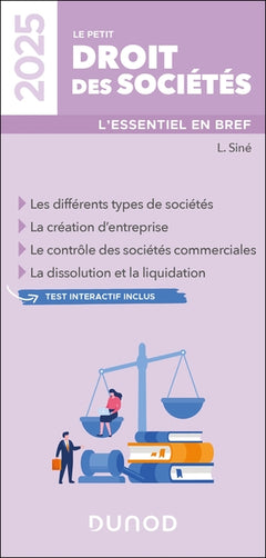 Le petit droit des sociétés 2025