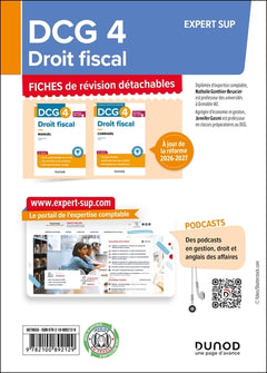 DCG 4 - Droit fiscal - Fiches Réforme 2026-2027