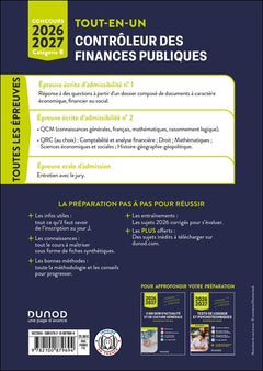 Concours Contrôleur des finances publiques - 2026-2027 - A jour de la réforme