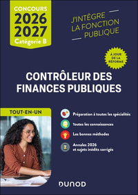 Concours Contrôleur des finances publiques - 2026-2027 - A jour de la réforme