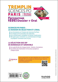 Tremplin Sciences Po Paris, Bordeaux, Grenoble 2026