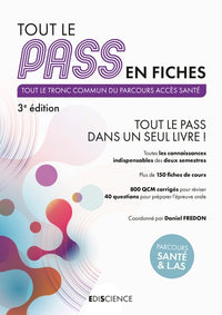 Tout le PASS en fiches - 3e éd. - Tout le PASS dans un seul livre !