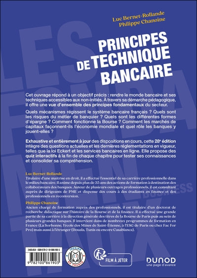 Principes de technique bancaire