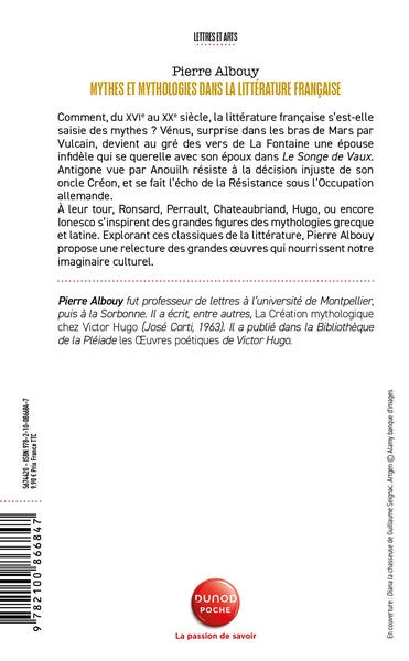 Mythes et mythologies dans la littérature française