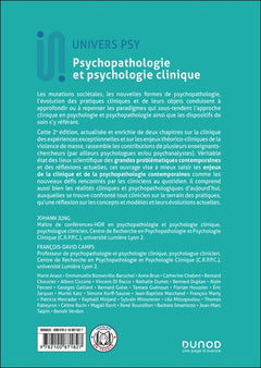Psychopathologie et psychologie clinique